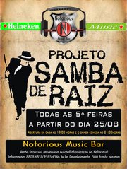 Cartaz   Notorious Music Bar - Rua do Descobrimento, 500, Quinta-feira 10 de Novembro de 2011
