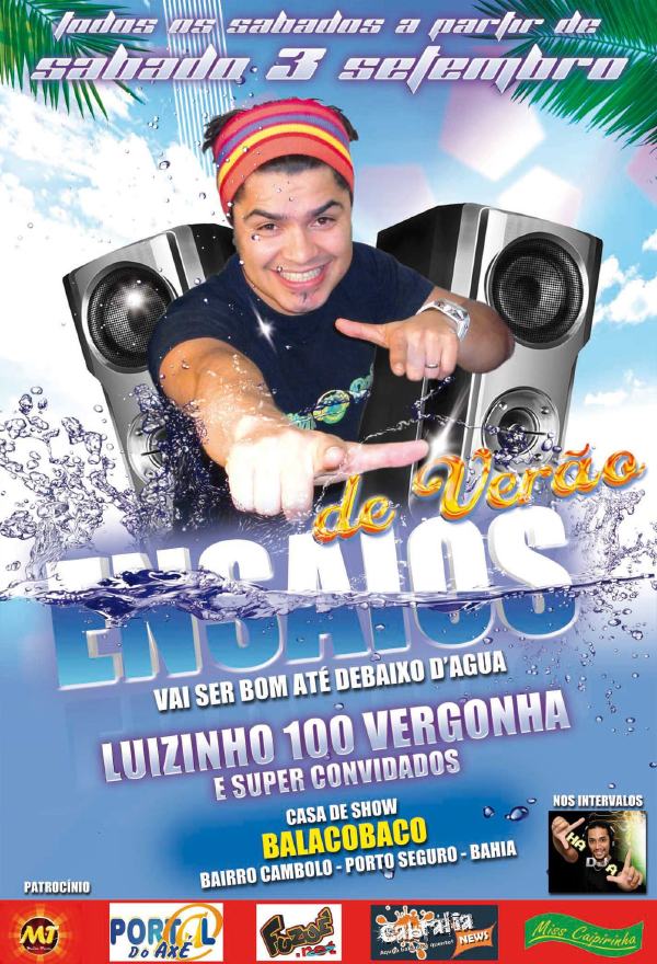 Cartaz   Casa de Show Balacobaco - Bairro Cambolo, Sábado 19 de Novembro de 2011