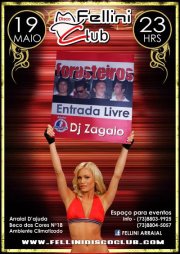 panfleto Banda Forasteiros + Dj Zagalo