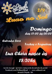 Cartaz   Sol Beach Brasil - Rua do Mucug, Domingo 2 de Setembro de 2012