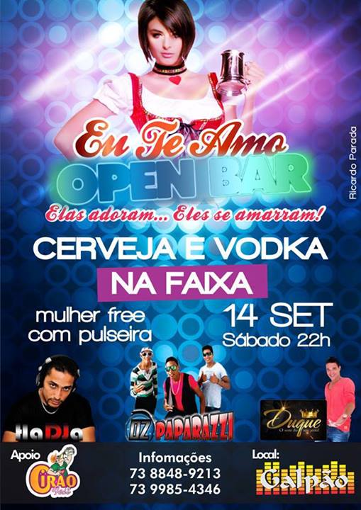 Cartaz   Galpo - Av Do Descobrimento, 500 - centro, Sábado 14 de Setembro de 2013