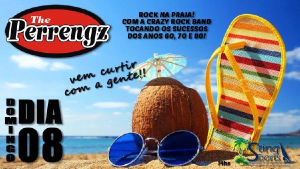 Cartaz   Sting Sports Praia Bar - Estrada da Balsa, 1937, Domingo 8 de Setembro de 2013