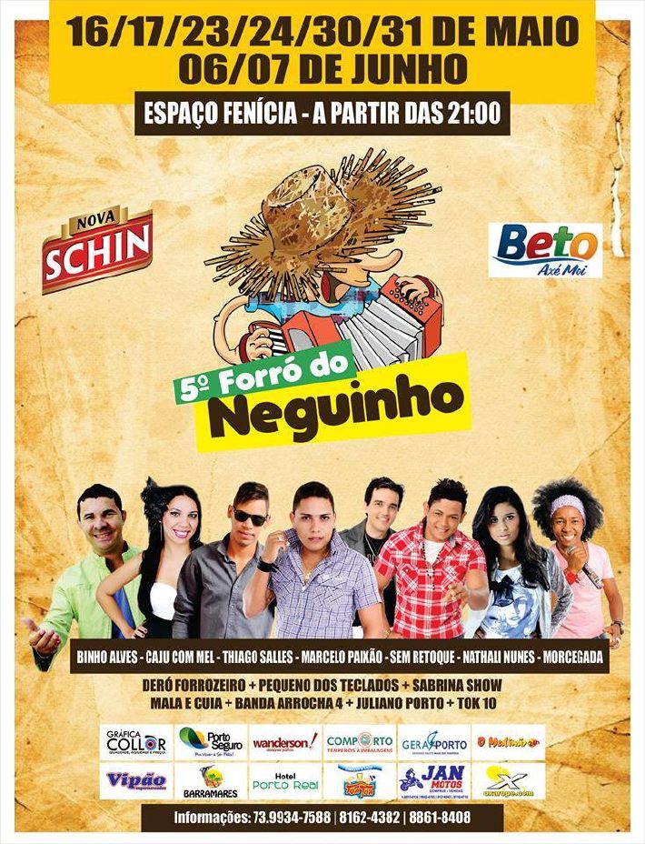 Cartaz   Espao Fencia - centro - ao lado do McDonald, Sexta-feira 23 de Maio de 2014