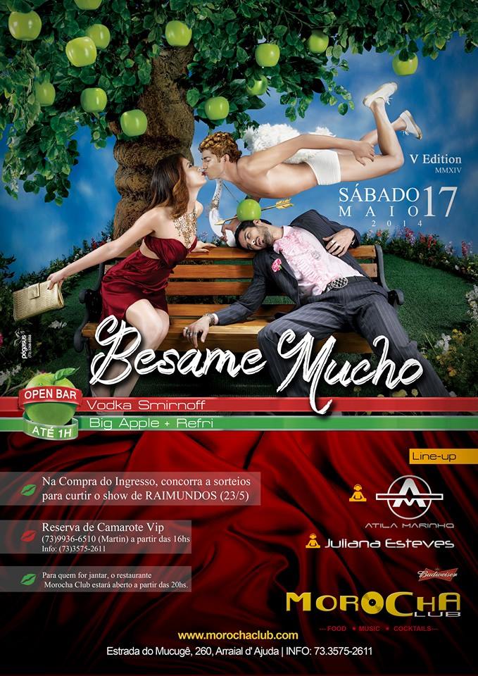 Cartaz   Morocha Club - Estrada do Mucug, 290, Sábado 17 de Maio de 2014