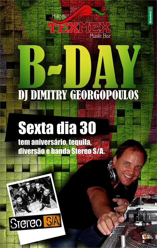 Cartaz   Milloca TexMex Music Bar - Rua du Mucug, 250, Sexta-feira 30 de Maio de 2014