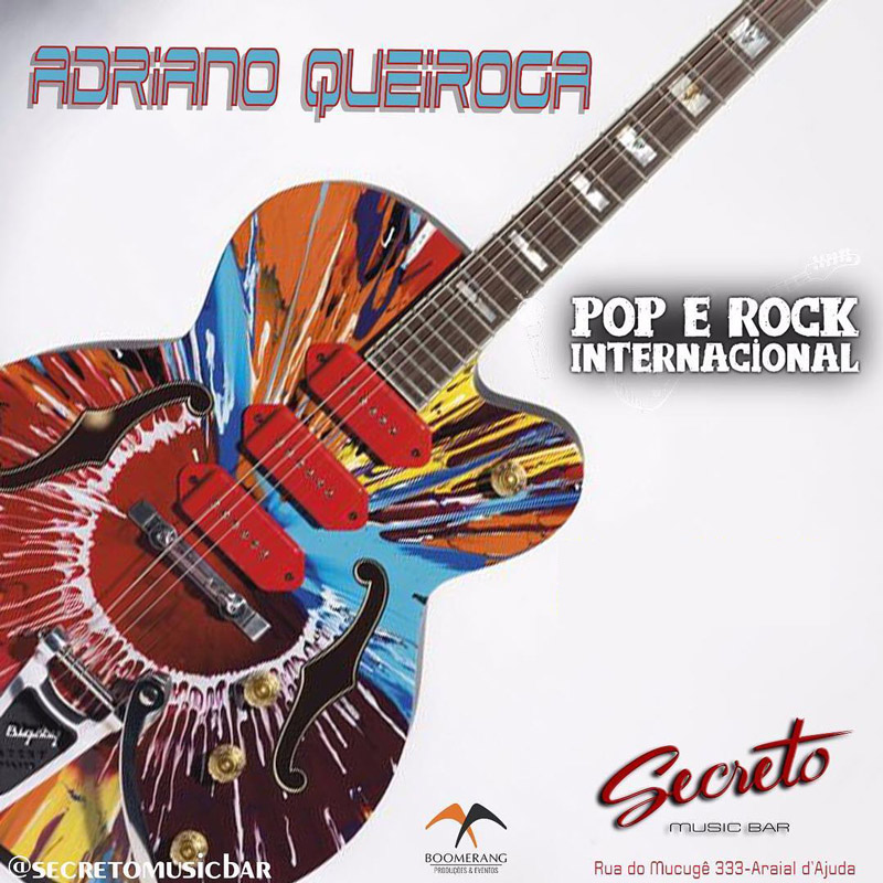 Cartaz  - Secreto Music Bar - Rua do Mucug 233 - Shopping d'Ajuda, Terça-feira 23 de Janeiro de 2018