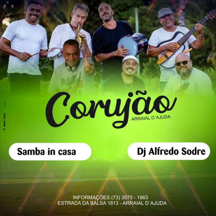 Cartaz  - Corujo - Estrada da Balsa, 1813 - Praia de Araape, Quinta-feira 14 de Outubro de 2021