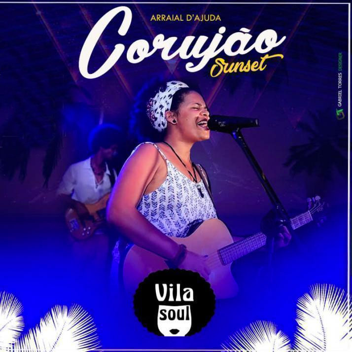 Cartaz  - Corujo - Estrada da Balsa, 1813 - Praia de Araape, Sábado 21 de Julho de 2018