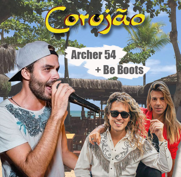 Cartaz  - Corujo - Estrada da Balsa, 1813 - Praia de Araape, Sábado 18 de Novembro de 2023