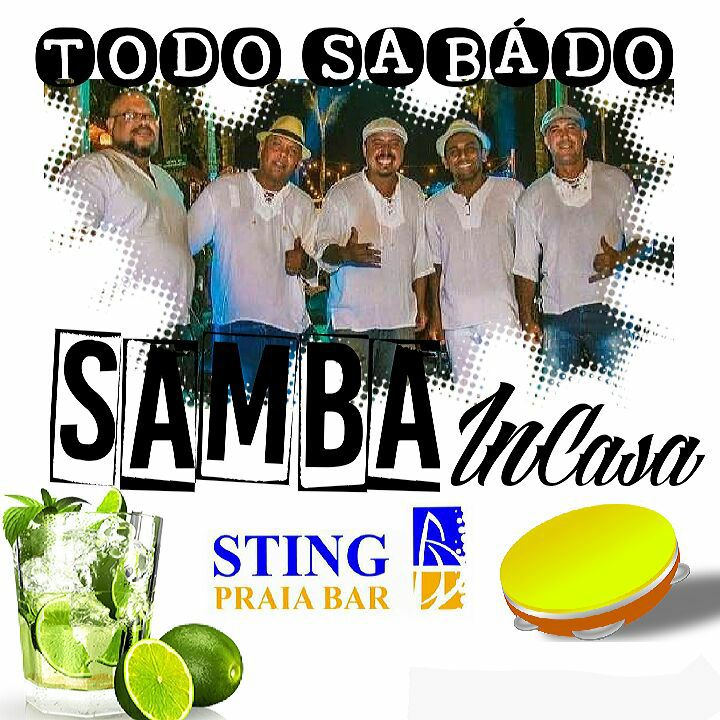 Cartaz  - Sting Praia Bar - Estrada da Balsa, 1937 - Praia de Araape, Sexta-feira 30 de Setembro de 2022