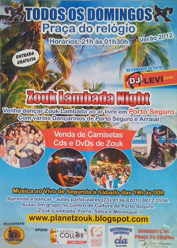 Cartaz  - Praa do Relogi, Domingo 15 de Setembro de 2013