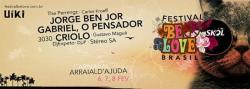 panfleto Carnaval BeLove Brasil -  JORGE BEN JOR + 3030