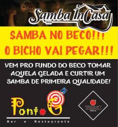 panfleto Samba InCasa