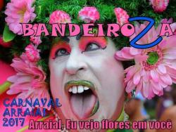 panfleto BANDEIROZA 2017 - Arraial eu vejo flores em voc !