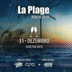 panfleto La Plage Reveillon