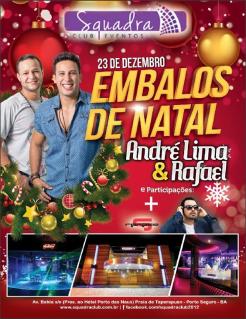panfleto Embalos de Natal