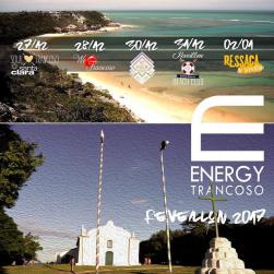 panfleto Energy Trancoso 2017 - Ressaca do Reveillon