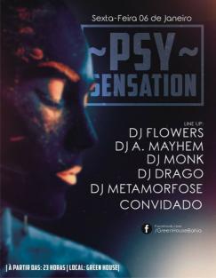 panfleto Psy Sensation