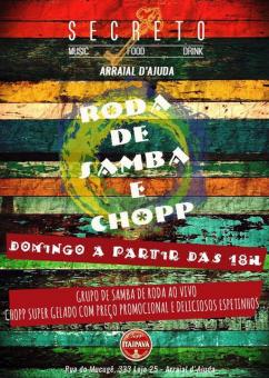 panfleto Roda de Samba