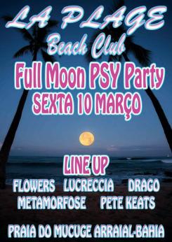 panfleto Full Moon Psy Party