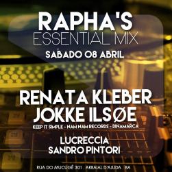 panfleto  DJ Renata Kleber & Jokke Ilse 