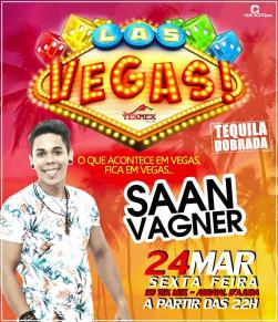 panfleto Festa Las Vegas - Saan Vagner