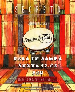 panfleto Samba InCasa