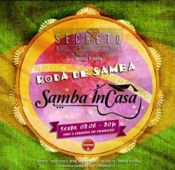 panfleto Samba InCasa