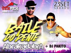 panfleto Baile do Pente - Abrakadabra