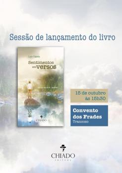 panfleto Apresentao do Livro 'Sentimentos Em Versos'