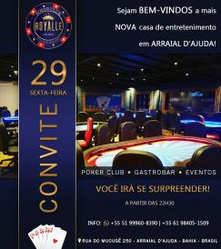 panfleto Inaugurao do Royalle Crown Poker Club