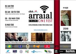 panfleto Arraial Cine Fest