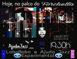 panfleto LoboBobo e AjudaJazz Experimental