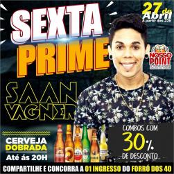 panfleto Sexta Prime - Saan Vagner