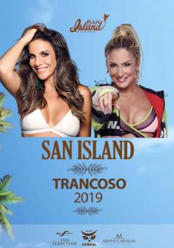 panfleto San Island 2019 - Ivete Sangalo + Claudia Leitte