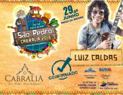 panfleto So Pedro Cabrlia 2018 - Luiz Caldas