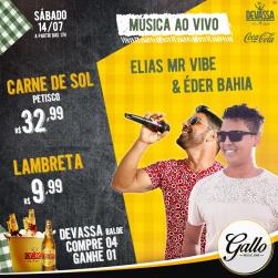 panfleto Elias Mr Vibe e der Bahia