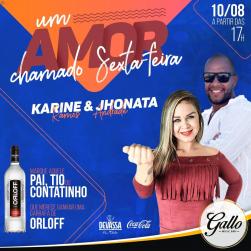 panfleto Karine Ramos e Jonatas Andrade