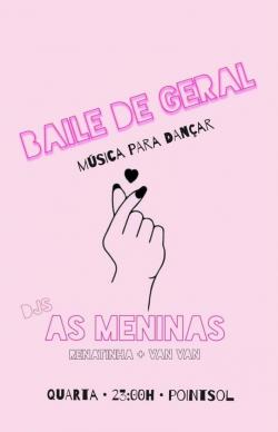 panfleto Baile de Geral