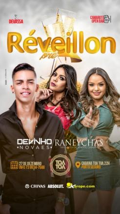 panfleto Pr-Reveillon Ta-Ta - Devinho Novaes e Raneychas