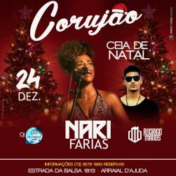 panfleto Ceia de Natal - Nari Farias