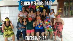 panfleto Bloco Melhor Idade