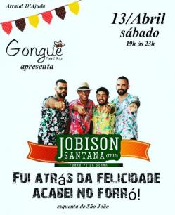 panfleto Forr ao vivo - Jobison Santana