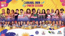 panfleto Carnaval Porto Seguro 2020