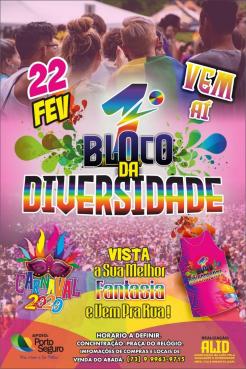 panfleto Bloco da Diversidade