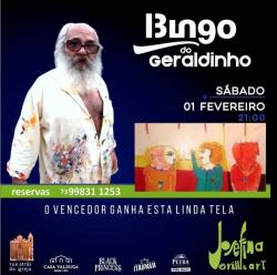 panfleto Bingo do Geraldinho