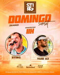 panfleto Sting do Arraial + Yuri DJ