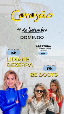 panfleto Lidiane Bezerra + DJs Be Boots