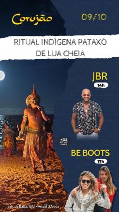 JBR Cantor + DJs Be Boots + Ritual da Lua cheia