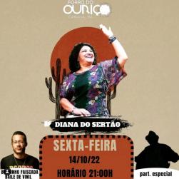 panfleto Diana do Serto + Participao especial